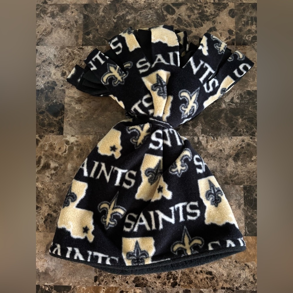 New Orleans Saints Fleece Hat Unisex One Size Unbranded NFL Accessories Sports